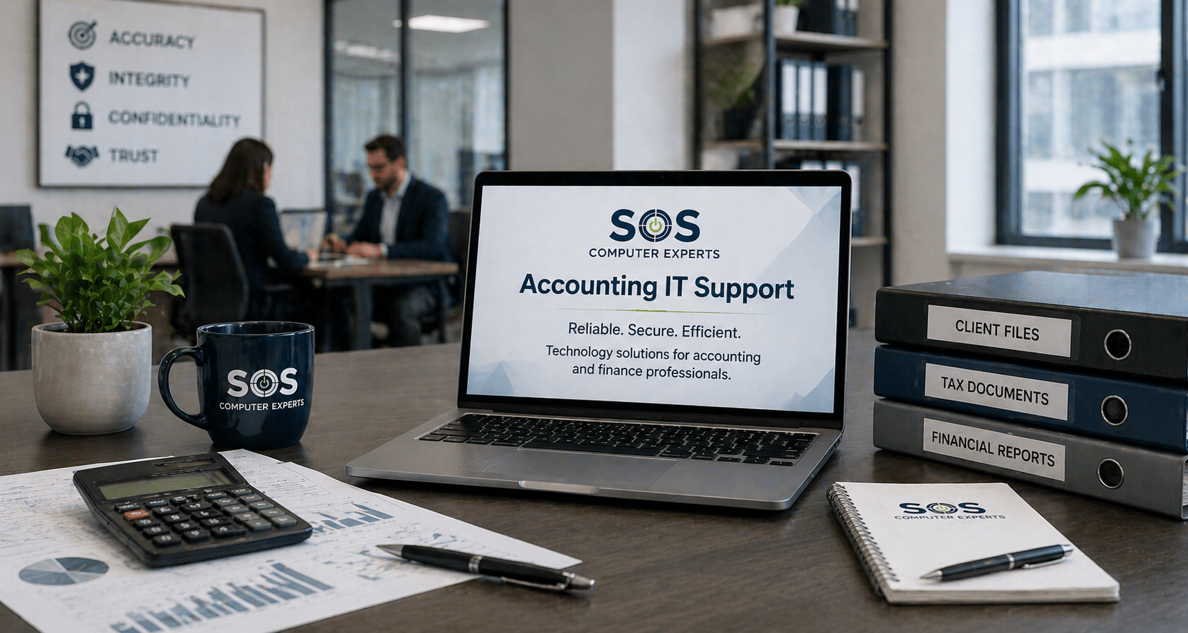 Secure IT support for accounting firms and QuickBooks on Azure