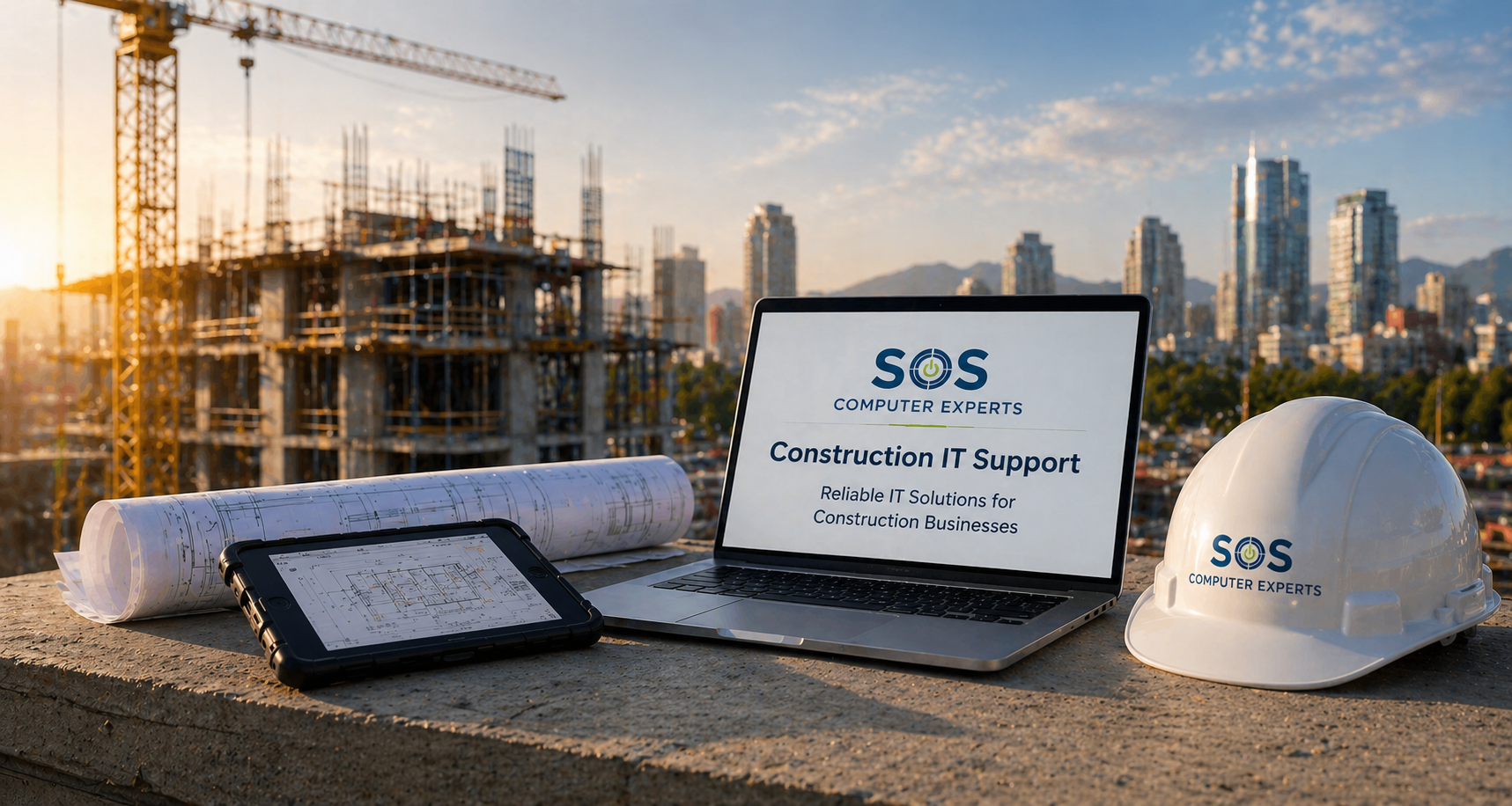 Construction IT support and secure jobsite technology in Metro Vancouver